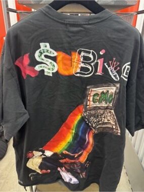 Ksubi x Hidjiworld Sloth Biggie Tee in Tru Black